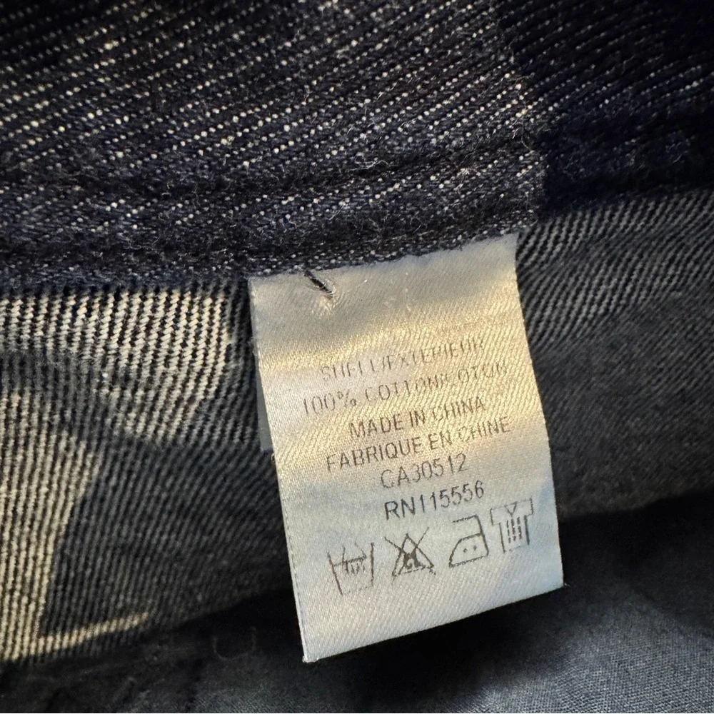 Ports 1961 Straight Leg Dark Wash Denim Trousers Jeans size 6